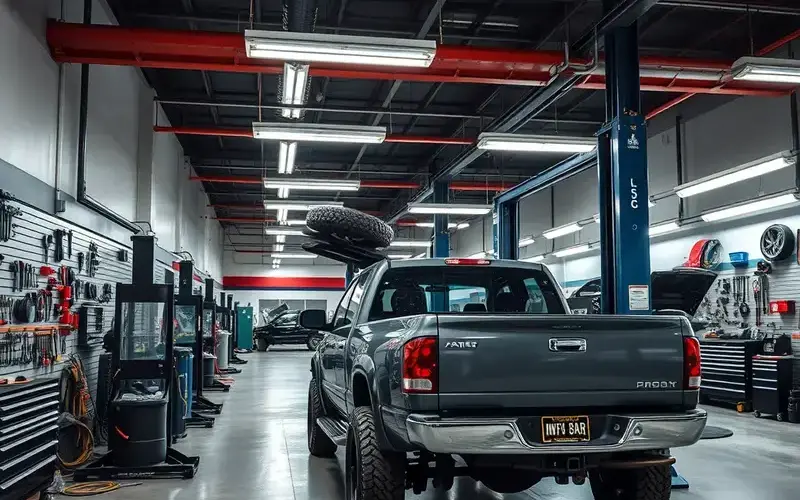 Our professional auto repair shop interior